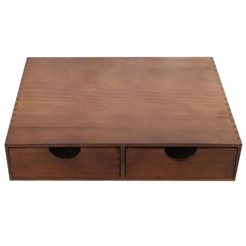 Coffee Tea Drawer Organizer - TFTP-Organizador de madera para cápsulas de