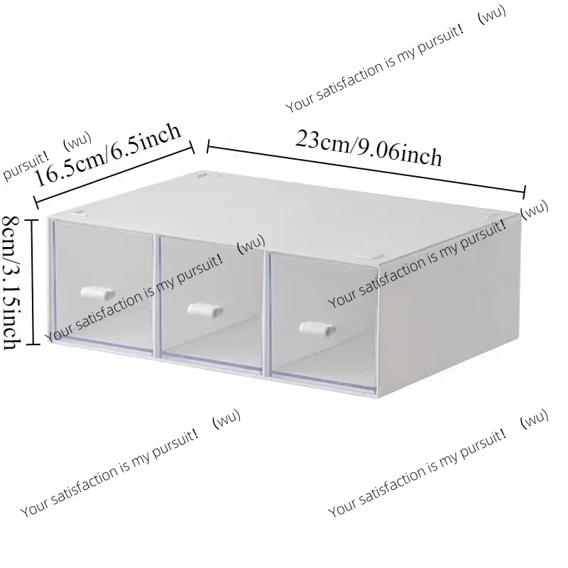 Coffee Tea Drawer Organizer - Cajón transparente de escritorio, organizador apilable,