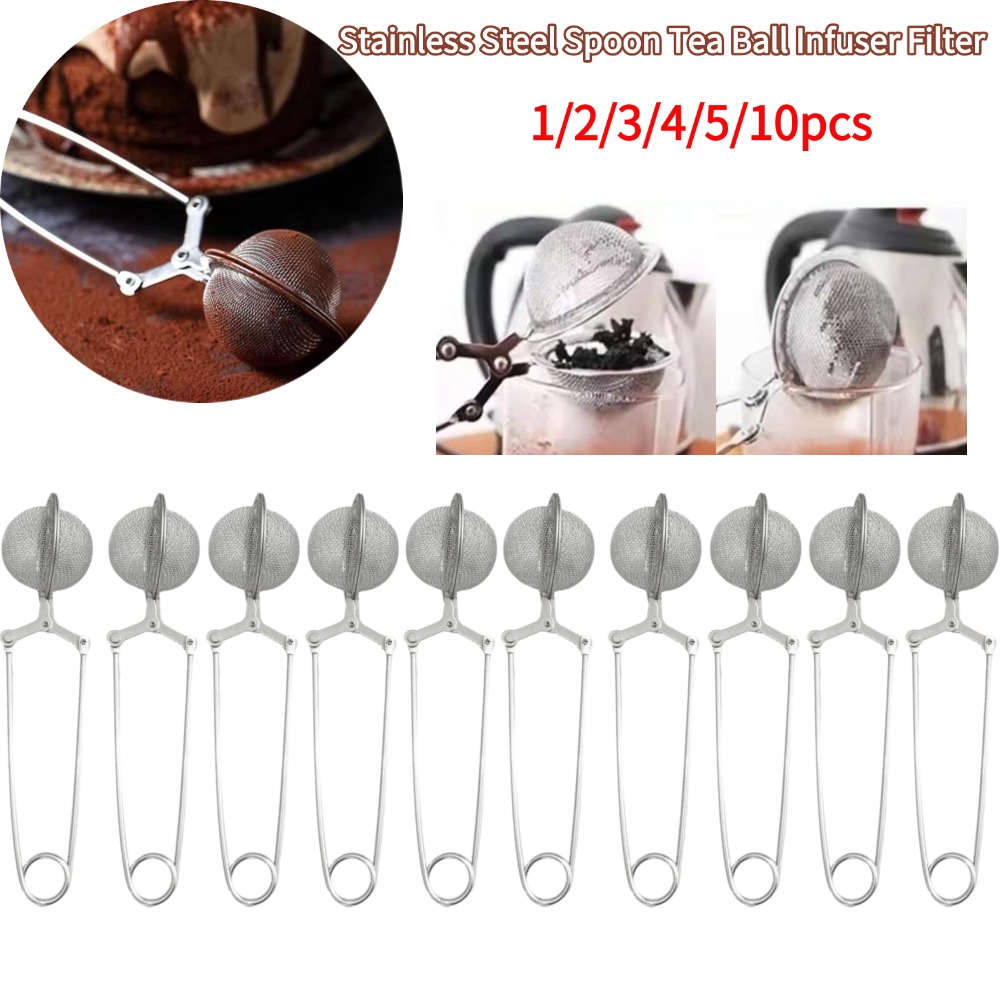 Tea Strainer Mesh - Cuchara de acero inoxidable, filtro Infusor