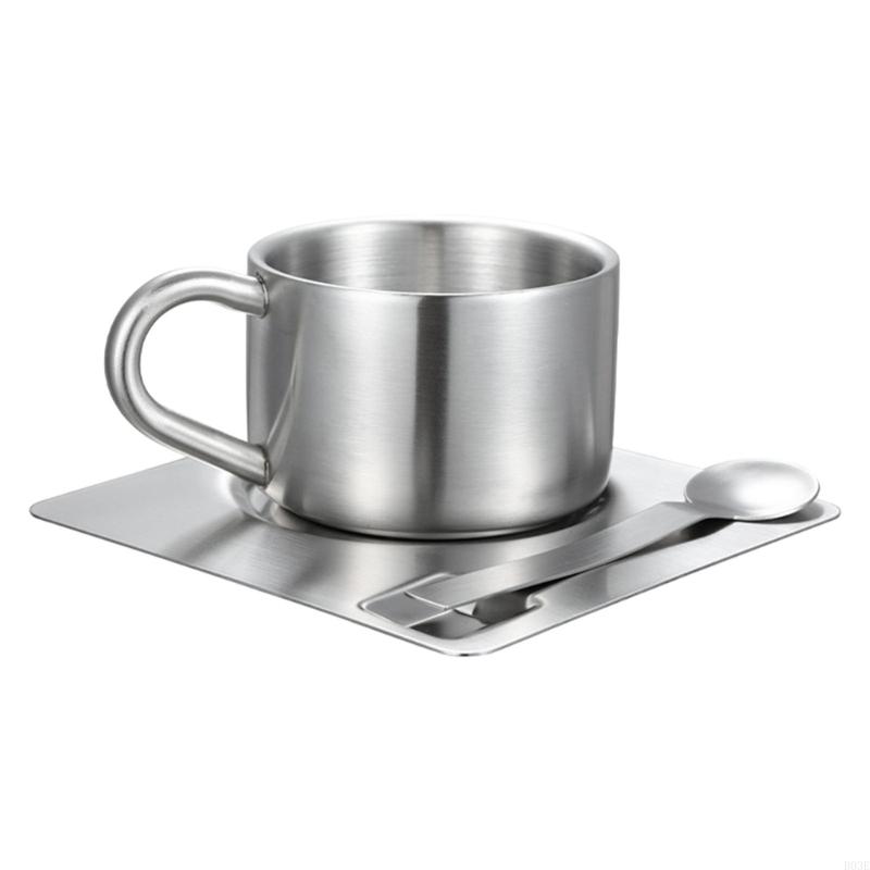 Juego tazas café metal para ru - Coffee Tea Break reseña y precio