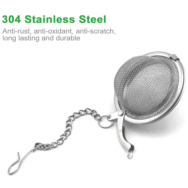 1-5 uds infusor de té de acero - Tea Strainer Mesh reseña y precio