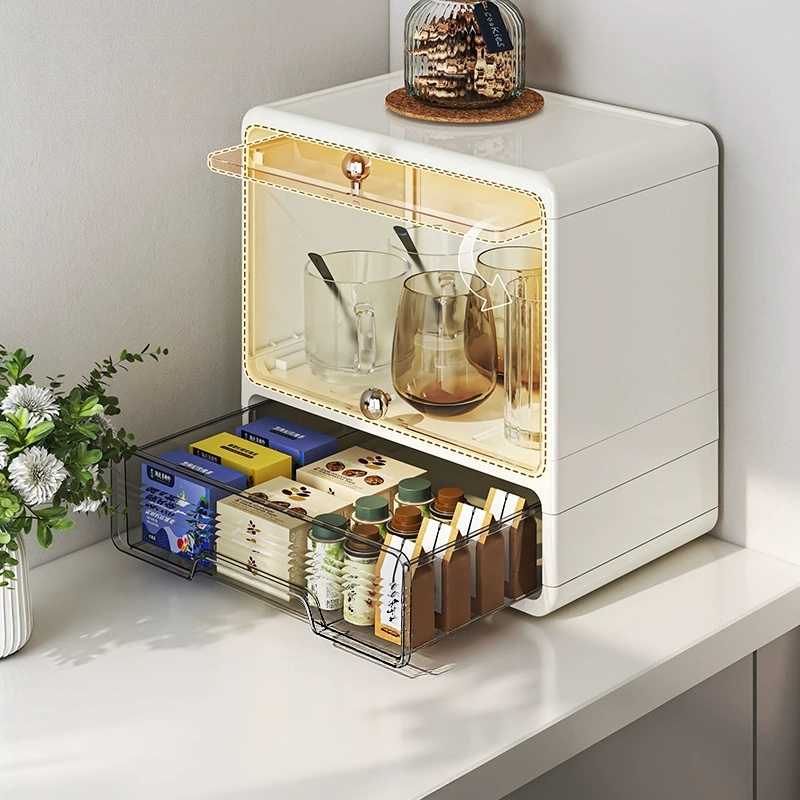 Estante de almacenamiento mult - Coffee Tea Drawer Organizer reseña y precio