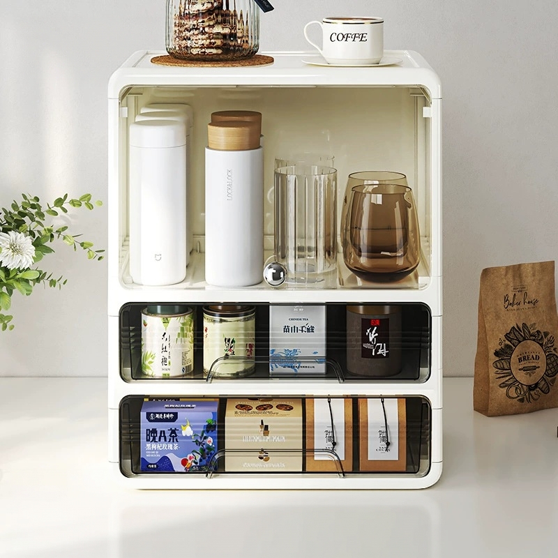 Estante de almacenamiento mult - Coffee Tea Drawer Organizer reseña y precio