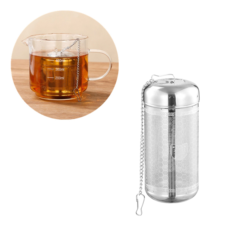 Infusor de té de acero inoxida - Tea Strainer Mesh reseña y precio