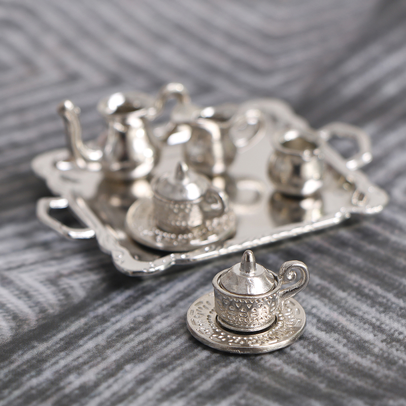 10 unids/set 1/12 casa de muñe - Coffee Tea Games reseña y precio
