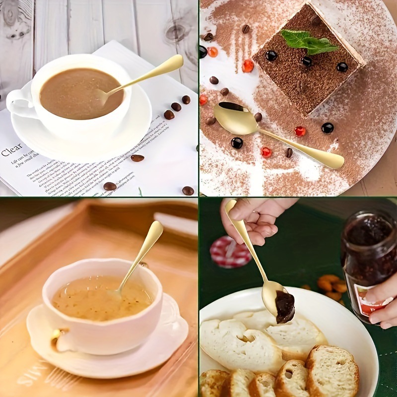 Juego de cucharas pequeñas de  - Coffee Tea Games reseña y precio