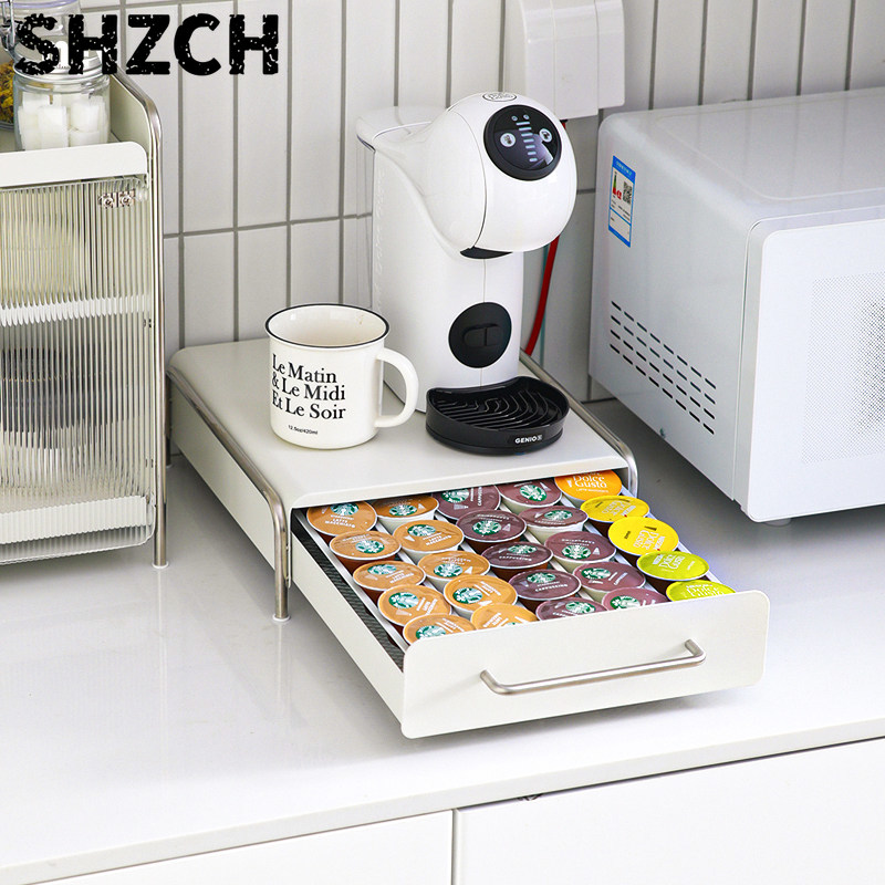 Porta Cápsulas de Café, Organi - Coffee Tea Drawer Organizer reseña y precio
