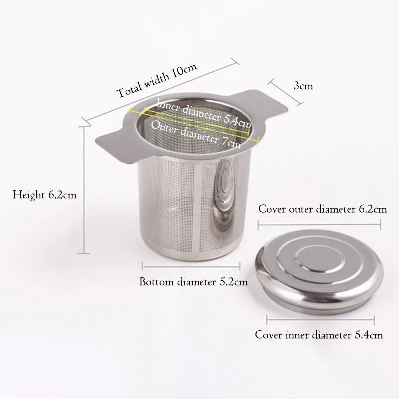 Colador de Té de Acero Inoxida - Tea Strainer Mesh reseña y precio