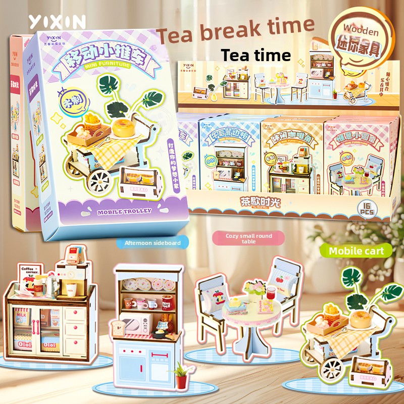 Juego de Muebles de Madera par - Coffee Tea Break reseña y precio