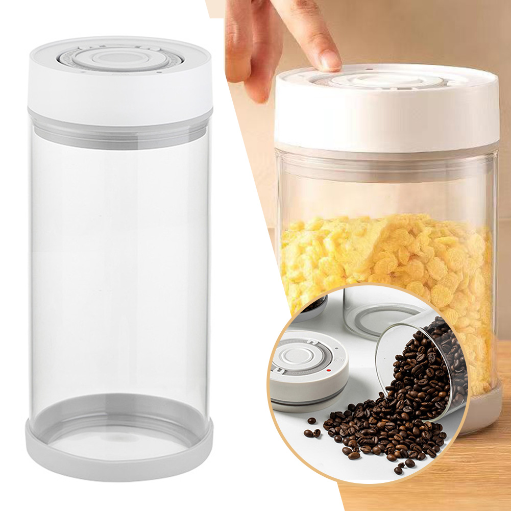 Tarro de vidrio a prueba de hu - Coffee Tea Beans reseña y precio