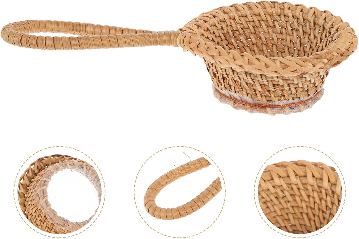 Colador de Té de Ratán Hecho a - Tea Strainer Mesh reseña y precio