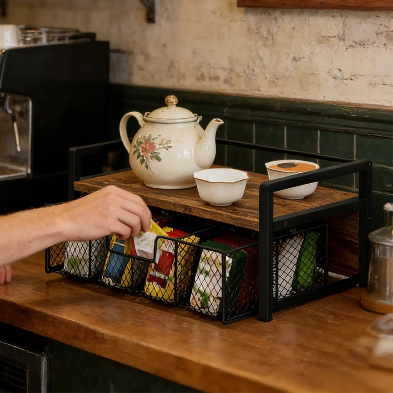 Organizadores multiusos que ah - Coffee Tea Drawer Organizer reseña y precio