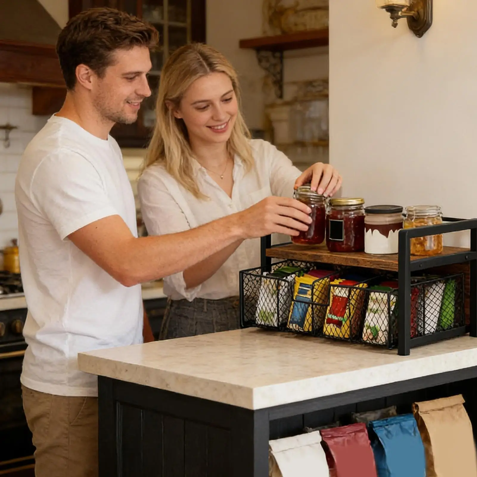 Organizadores multiusos que ah - Coffee Tea Drawer Organizer reseña y precio