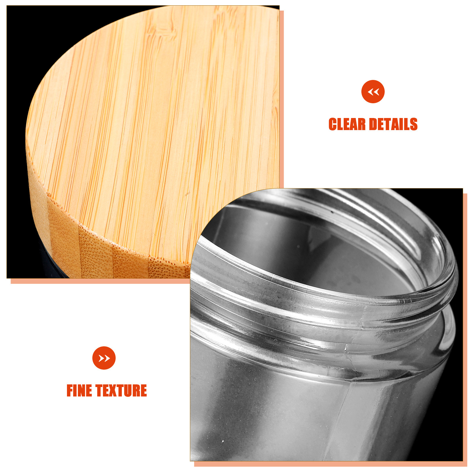 4 Recipientes de Vidrio Resist - Coffee Tea Beans reseña y precio