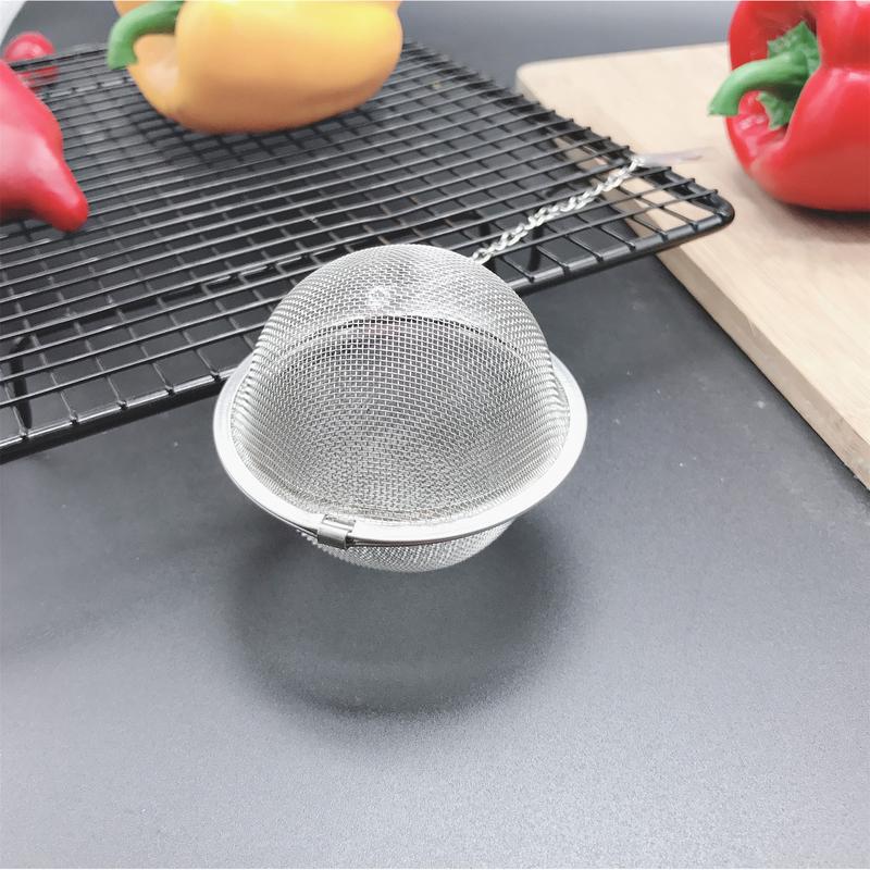 Bola de té, Infusor de té de a - Tea Strainer Mesh reseña y precio