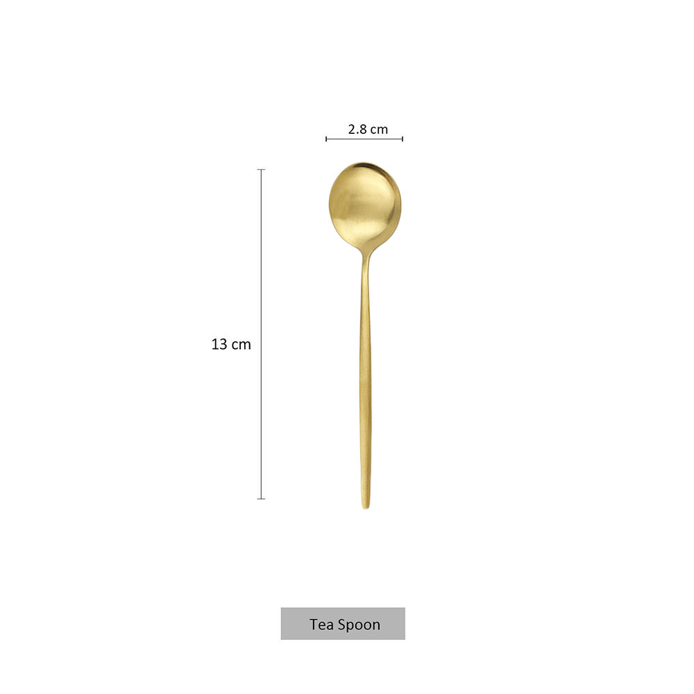 Juego de cucharas mate pequeña - Coffee Tea Games reseña y precio