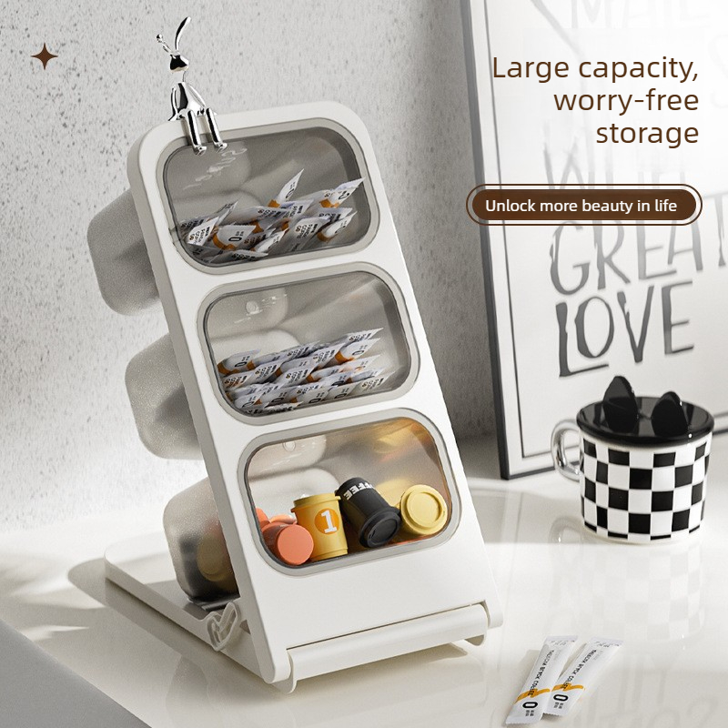 Caja de Almacenamiento de Cáps - Coffee Tea Break reseña y precio