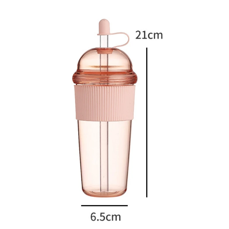 Vaso con Pajita de 630 ml con  - Coffee Tea Pictures reseña y precio