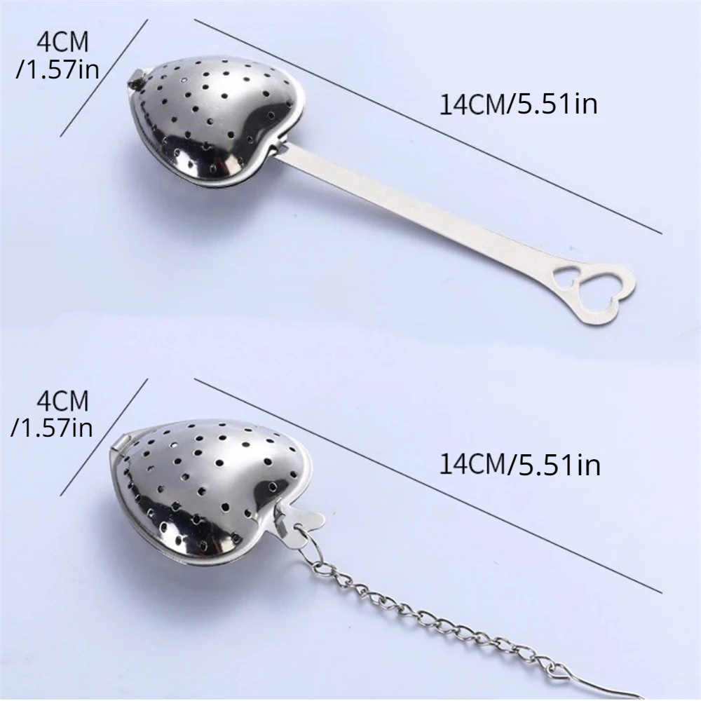 Colador de té en forma de cora - Tea Strainer Mesh reseña y precio