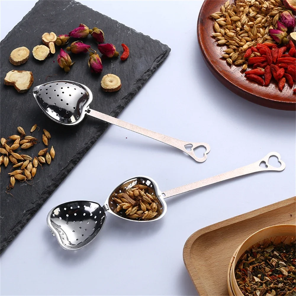 Colador de té en forma de cora - Tea Strainer Mesh reseña y precio